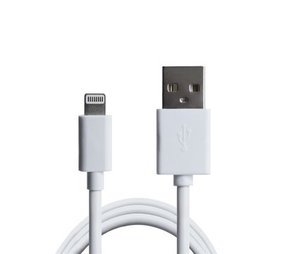 Изображение 2 Кабель Grand-X USB-Lightning, 1м, Cu, 2,1A,  White — PL01W
