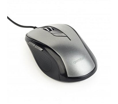Зображення 2 Миша Gembird MUS-6B-01-BG USB Black/Grey