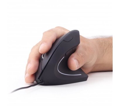 Изображение 4 Мышь Gembird MUS-ERGO-01 USB Black