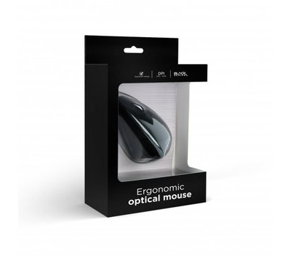 Изображение 5 Мышь Gembird MUS-ERGO-01 USB Black
