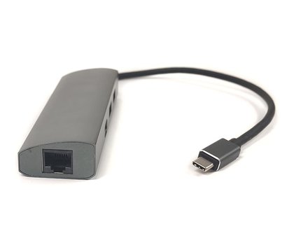 Зображення 2 USB Hub (хаб) PowerPlant CA910557 Grey