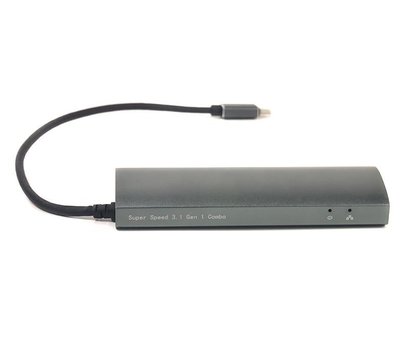 Зображення 3 USB Hub (хаб) PowerPlant CA910557 Grey
