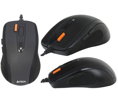 Изображение 3 Мышь A4Tech V-Track N-70FX-1 USB Black