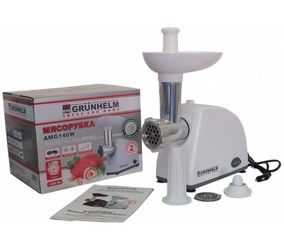 Изображение 2 Мясорубка Grunhelm AMG140W
