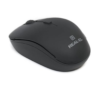 Зображення 3 Миша REAL-EL RM-301 Wireless Black