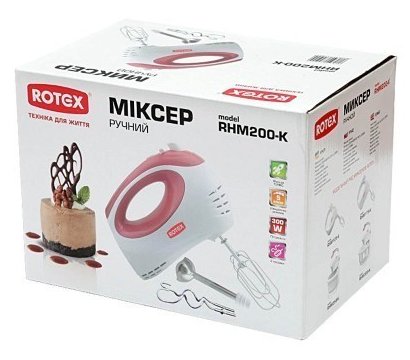 Зображення 6 Міксер Rotex RHM200-K