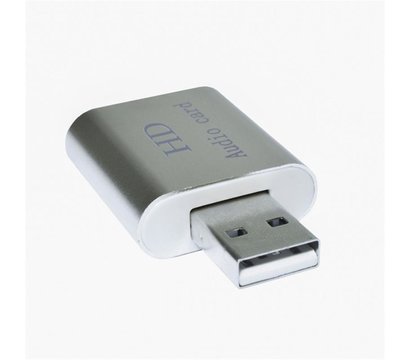 Зображення 2 Звукова карта Dynamode USB-Sound7-Alu Silver