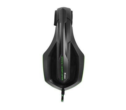 Зображення 2 Навушники Gemix X-350 Black/Green поворотна