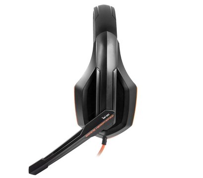 Зображення 2 Навушники Gemix W-330 Gaming Black/Orange поворотна