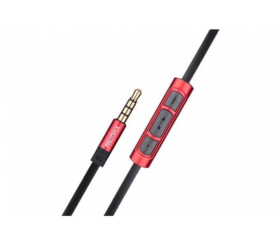 Изображение 2 Наушники Remax RM-610D Red встроенный в кабель