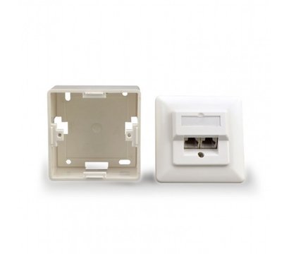 Изображение 2 Розетка Cablexpert MWS-2S6-01