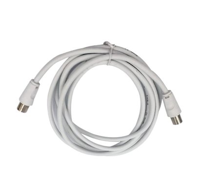 Зображення 2 Кабель Cablexpert 75 Ом, White, 3 м - CCV-515-W-3M