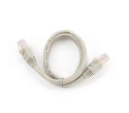 Зображення 3 Патч-корд кручена пара Cablexpert PP6U-0.25M UTP Cat.6 (0.25 м) grey