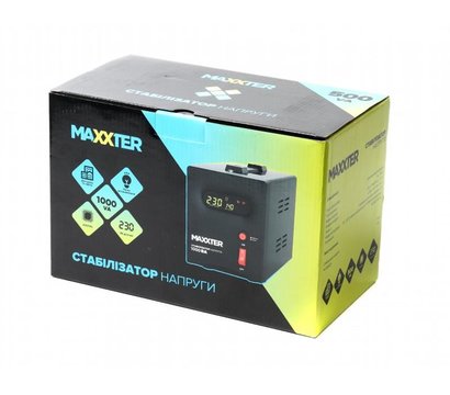 Изображение 3 Релейный стабилизатор Maxxter MX-AVR-S1000-01