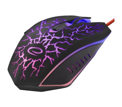 Зображення 3 Миша Esperanza MX211 Lightning USB Black/Multicolor — EGM211R