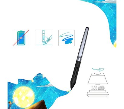 Зображення 4 Графічний планшет Huion HS610 + glove