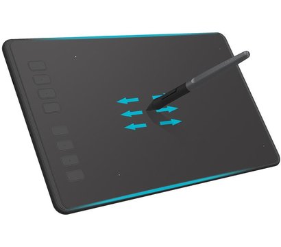 Зображення 4 Графічний планшет Huion Inspiroy H950P + glove
