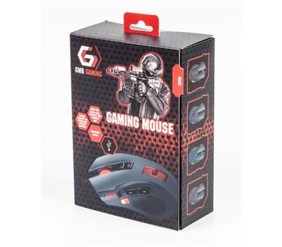 Изображение 4 Мышь Gembird MUSG-004 USB Black/Grey