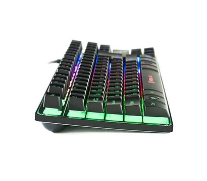 Зображення 4 Клавіатура REAL-EL Gaming 8710 TKL Backlit USB Black — EL123100030