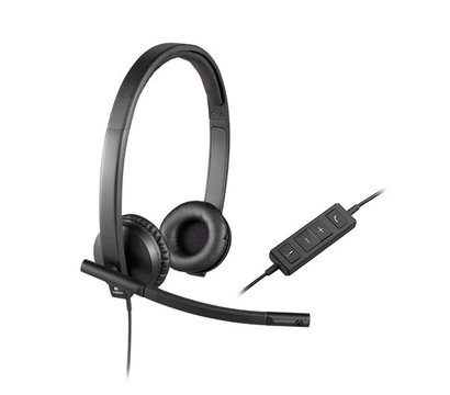 Изображение 2 Наушники Logitech H570e Headset USB — 981-000575