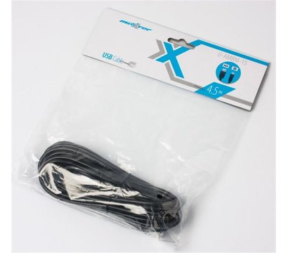 Зображення 2 Кабель Maxxter USB 2.0 AM - BM 4.5 м — U-AMBM-15