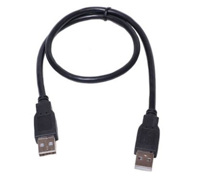 Изображение 2 Кабель PowerPlant USB2.0(AM)-USB2.0(AM), 0.5м, Black — KD00AS1213