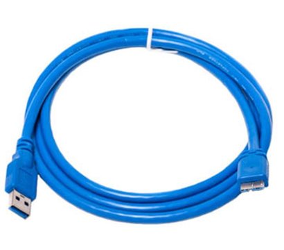 Зображення 2 Кабель PowerPlant USB3.0(AM)-MicroUSB3.0(BM), 1.5м, Blue — KD00AS1231