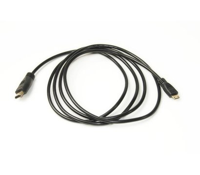 Зображення 2 Кабель мультимедійний PowerPlant HDMI-miniHDMI v1.4, 2м, Black — KD00AS1273