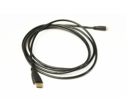 Изображение 2 Кабель мультимедийный PowerPlant HDMI-microHDMI v1.4, 2м, Black — KD00AS1274