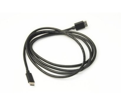 Зображення 2 Кабель PowerPlant MicroUSB3.0(BM)-USB3.0 Type-C(M), 1.5м, Black — KD00AS1280