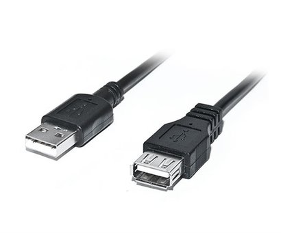 Изображение 2 Кабель REAL-EL Pro USB2.0 AM-AF 2M Black — EL123500028