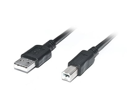 Зображення 2 Кабель REAL-EL Pro USB2.0 AM-BM 2M Black — EL123500026