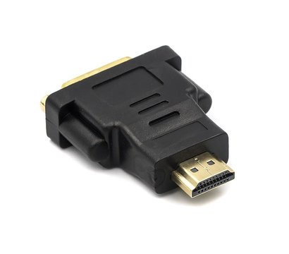 Зображення 2 Адаптер PowerPlant HDMI M - DVI F (A-HDMI-DVI-2), Black — CA910977