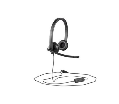 Изображение 3 Наушники Logitech H570e Headset USB — 981-000575