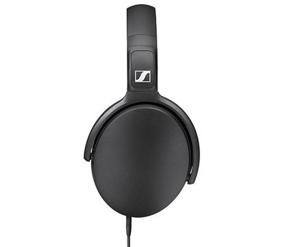 Зображення 3 Навушники Sennheiser HD 400S Black — 508598 розміщений на дроті