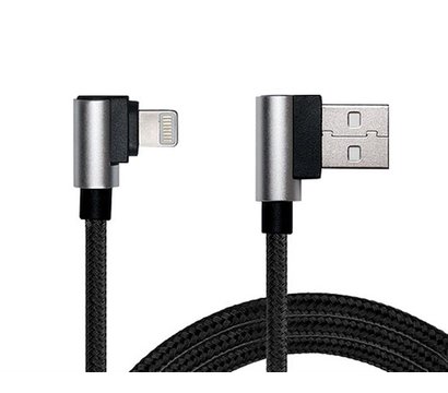 Изображение 3 Кабель REAL-EL Premium USB2.0 AM-Lightning 1m, black — EL123500034