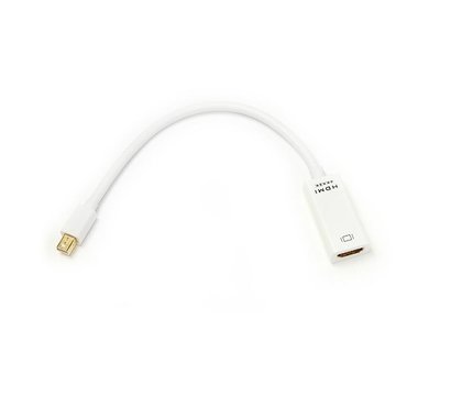 Зображення 3 Адаптер PowerPlant miniDisplayPort-HDMI, 0.15м, White — KD00AS1279