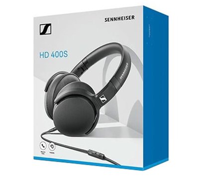 Зображення 5 Навушники Sennheiser HD 400S Black — 508598 розміщений на дроті