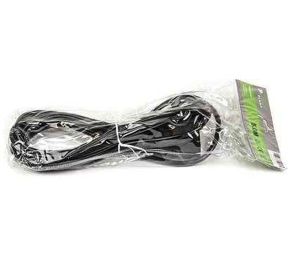 Изображение 2 Сетевой фильтр PowerPlant JY-3021/5 5 Black — PPEA08M50S1 1 розеток, Длина шнура: 5 м