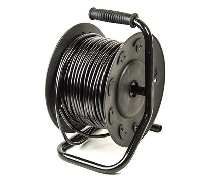 Изображение 2 Сетевая катушка PowerPlant JY-2000/40 40м — PPRA08M400S4 4 розеток