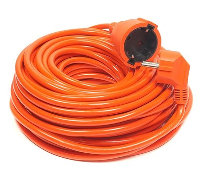 Изображение 2 Сетевой фильтр PowerPlant JY-3024/25 25м Orange — PPCA10M250S1 1 розеток, Длина шнура: 25 м