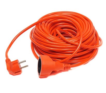 Изображение 2 Сетевой фильтр PowerPlant JY-3024/20 20м Orange — PPCA10M200S1 1 розеток, Длина шнура: 20 м