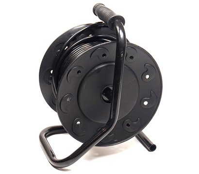 Зображення 3 Мережева котушка PowerPlant JY-2002/15 15м Black/Yellow — PPRA10M150S4 4 розеток