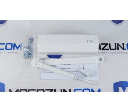 Зображення 6 Дотягувач Ryobi DS-1554 STD HO Glossy White колінна тяга, Колір корпусу: глянсовий білий