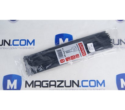 Зображення 2 Стяжки Ritar, 370х4мм, black, 100 шт.