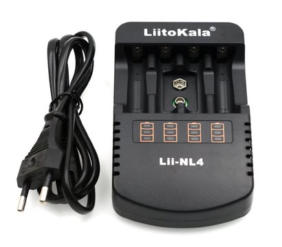 Зображення 4 Зарядка для батарейок Liitokala NL4 (Lii-NL4) 1.5V / 9V