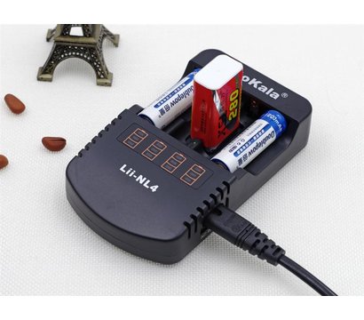 Зображення 5 Зарядка для батарейок Liitokala NL4 (Lii-NL4) 1.5V / 9V