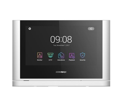 Изображение 3 Домофон Commax CDV-1024MA Blue+Dark silver на 10 дюймов, Цвет корпуса: серый + синий