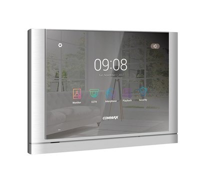 Изображение 4 Домофон Commax CDV-1024MA Blue+Dark silver на 10 дюймов, Цвет корпуса: серый + синий