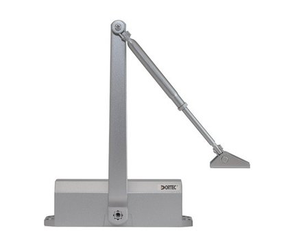 Изображение 2 Доводчик Dortec DT-64H Silver коленная тяга, Цвет корпуса: серебристый